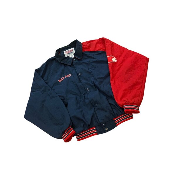 Vtg 90's Starter Diamond Collection Boston Red Sox Windbreaker Bomber Jacket M - Picture 3 of 7